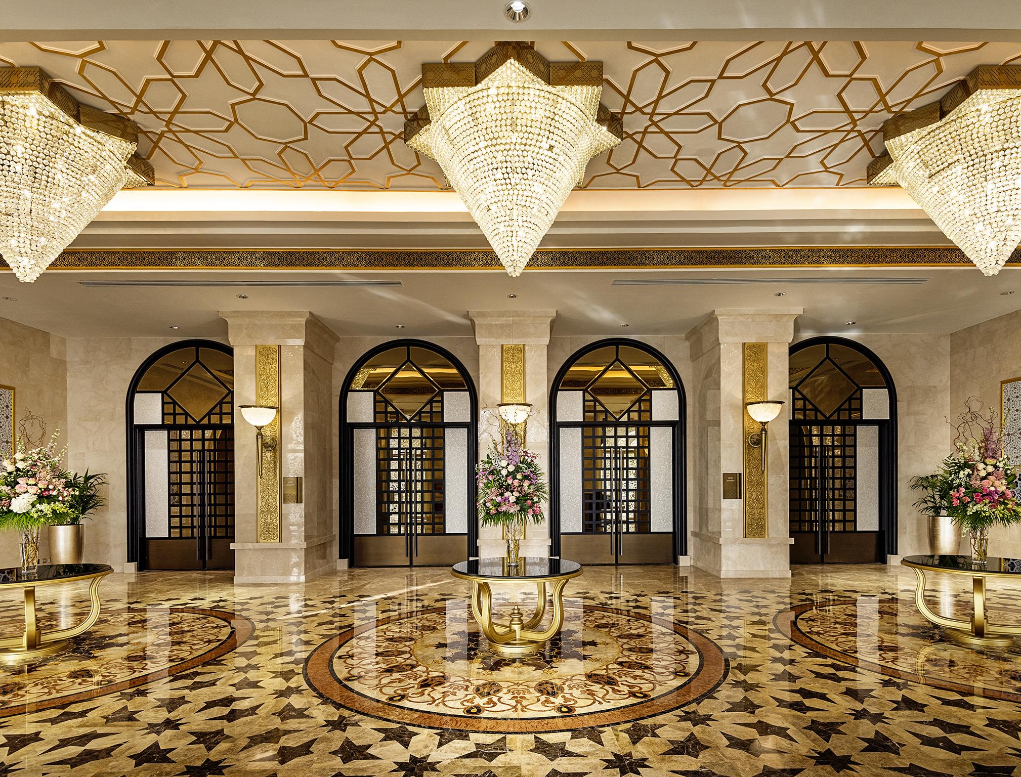 Ezdan Palace Hotel Доха Екстериор снимка Lobby