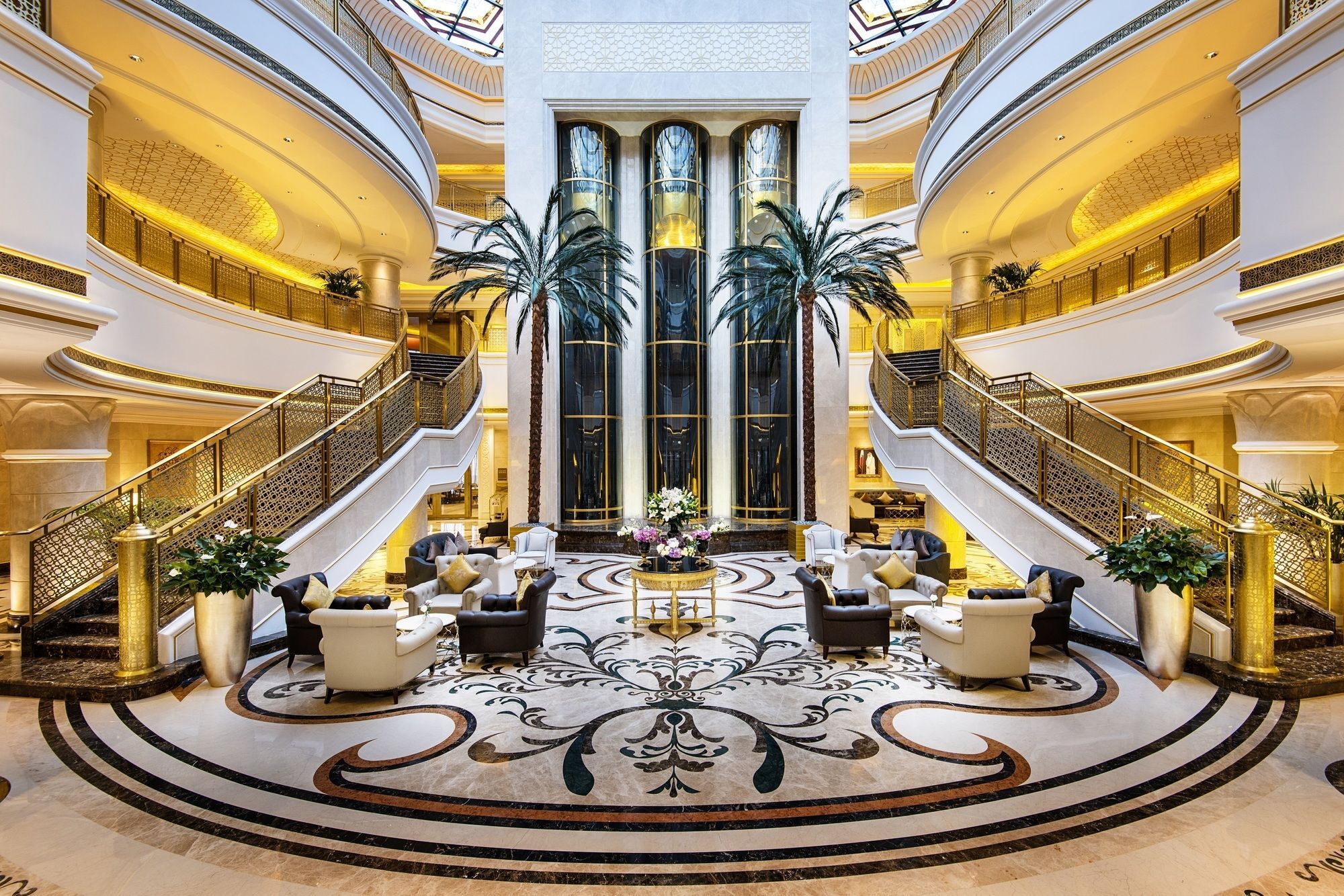 Ezdan Palace Hotel Доха Екстериор снимка Lobby